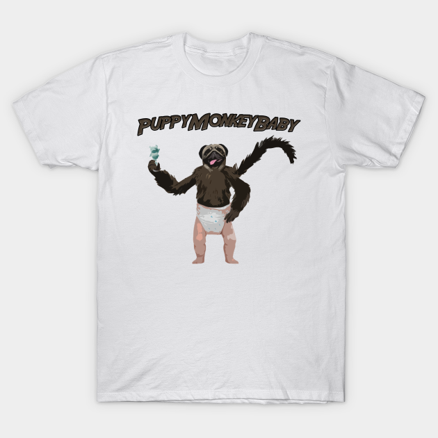 Puppymonkeybaby Puppy Monkey Baby Funny Commercial Mountain Dew T